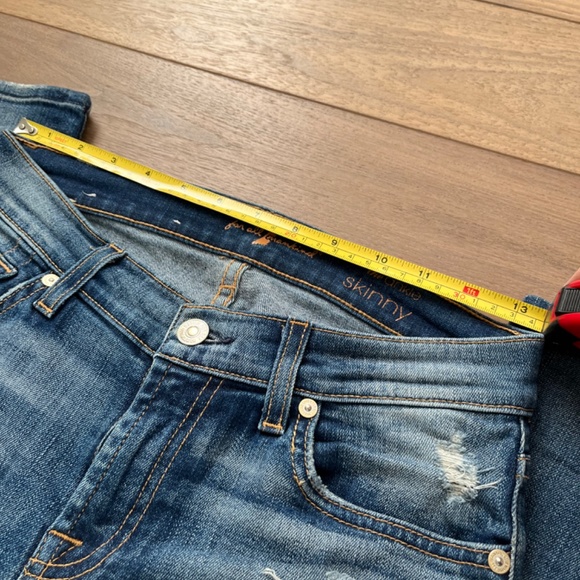 7 for all Mankind - The Ankle Skinny - Size 25 - Picture 3 of 4